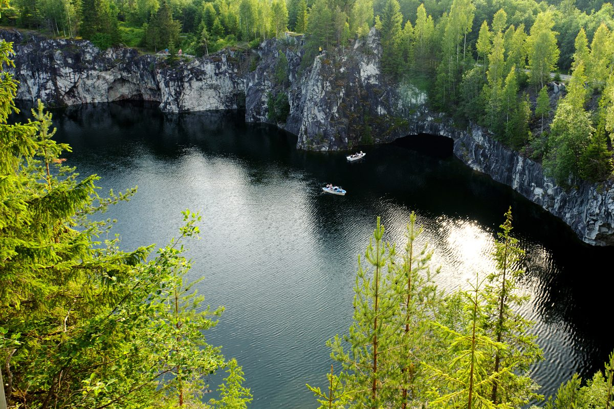 Экскурсионный тур - Карельские выходные. Рускеала и водопады (лето) ,  фотографии и цены